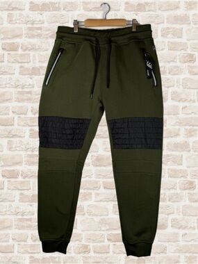 Men’s Southpole Olive Green Joggers Size XL